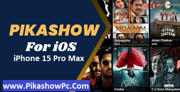 Pikashow APK for iPhone 15 Pro Max