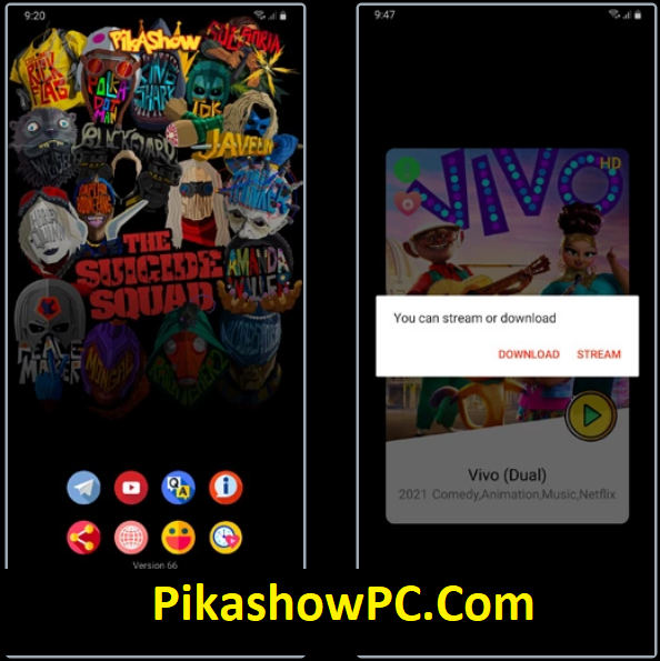 downloading in pikashow app